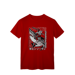 Nome do produto Camisa T-Shirt Classic Chainsaw Man Denji Homem-Motosserra