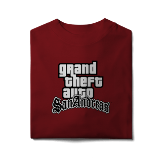 Nome do produto Camisa Oversized Grand Theft Auto San Andreas