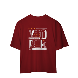 Nome do produto Camiseta Oversized York