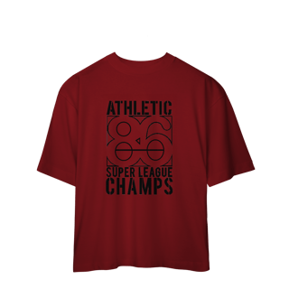 Nome do produto Camisa Oversized Athletic 86 Super League