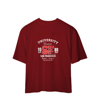 Nome do produto Camisa Oversized University Champs