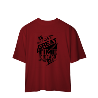 Nome do produto Camisa Oversized Great Chicago