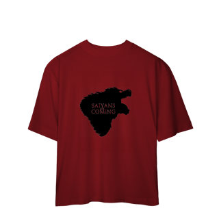 Nome do produto Camisa Oversized Saiyans Are Coming
