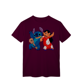 Nome do produto Camisa T-Shirt Classic Lilo e stitch Music