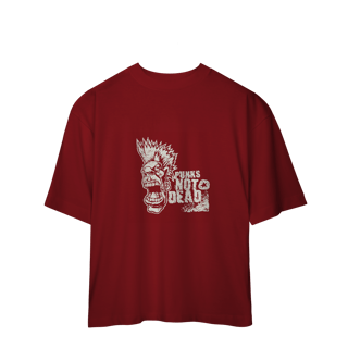 Nome do produto Camiseta Oversized Punk Not Dead