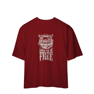 Nome do produto Camiseta Oversized Born to be Free
