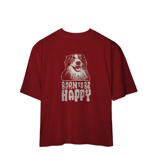 Nome do produto Camiseta Oversized Born To Be Happy