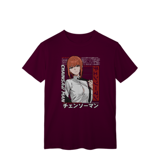 Nome do produto Camiseta T-Shirt Classic Makima Chainsaw Man 