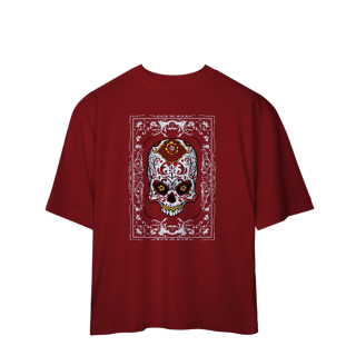 Nome do produto Camiseta Oversized Caveira Mexicana