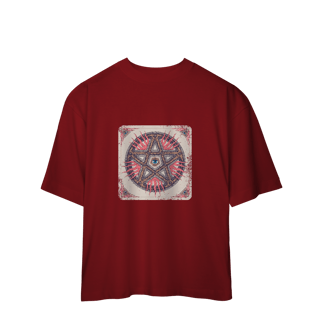 Nome do produto Camiseta Oversized Star of King David