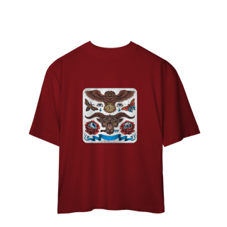 Nome do produto Camiseta Oversized The dark art