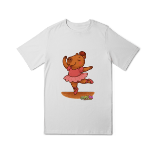 Nome do produto Camiseta Capivara Bailarina - Juvenil