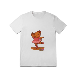 Nome do produto Camiseta Capivara Bailarina - Adulto