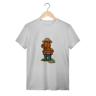 Camiseta Capivara caipira menino - adulto