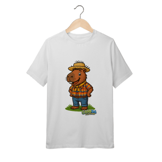 Camiseta Capivara caipira menino - juvenil