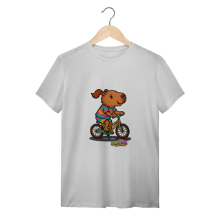 Nome do produto Camiseta Capivara Bike - adulto