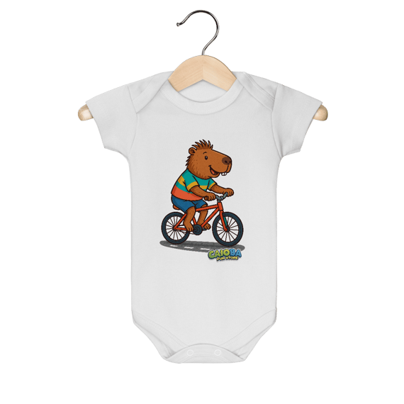 Body Infantil Capivara Bike menino