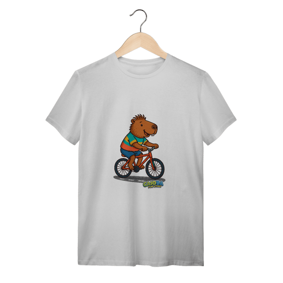 Camiseta Capivara Bike menino - adulto