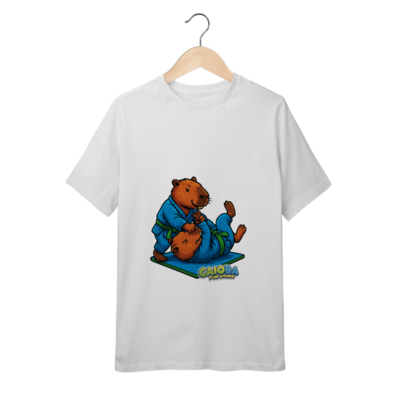 Camiseta Capivara Lutando Jiu-Jitsu menino - juvenil