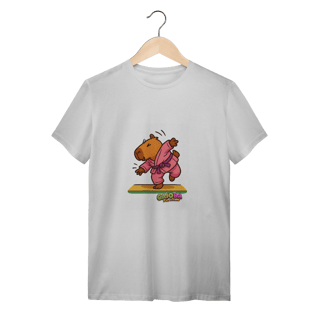Camiseta Capivara Judoca menina - adulto