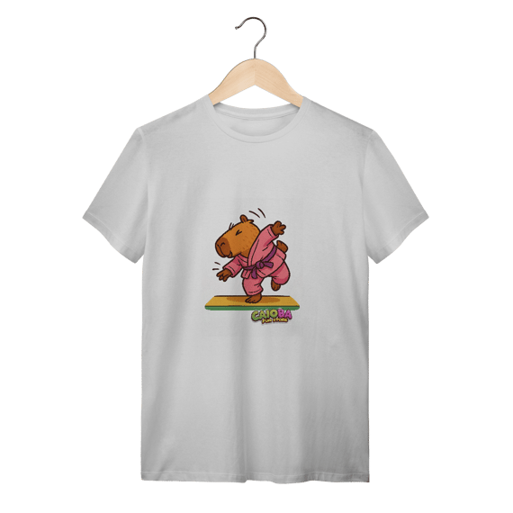 Camiseta Capivara Judoca menina - adulto