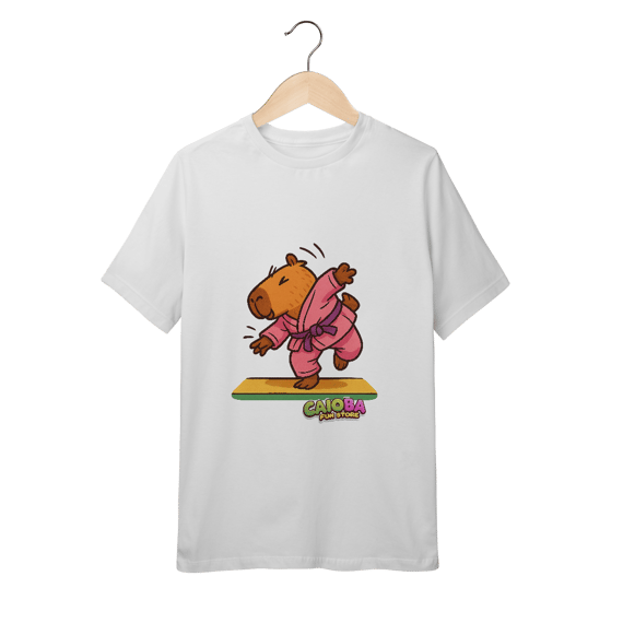 Camiseta Capivara Judoca menina - juvenil