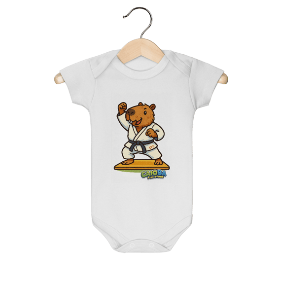 Body Infantil Capivara Judoca menino