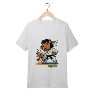 Nome do produto Camiseta Capivara Karateca menino - juvenil