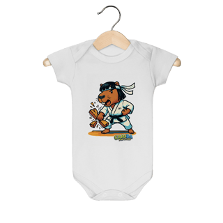 Body Infantil Capivara Karateca menino