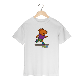 Camiseta Capivara de Patins menino - infantil