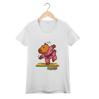 Camiseta Capivara Judoca menina - feminina