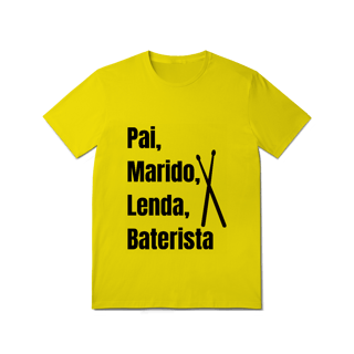 Nome do produto Camiseta Pai Baterista