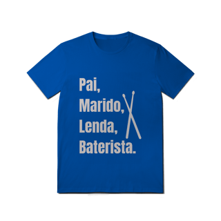 Nome do produto Camiseta Pai Baterista