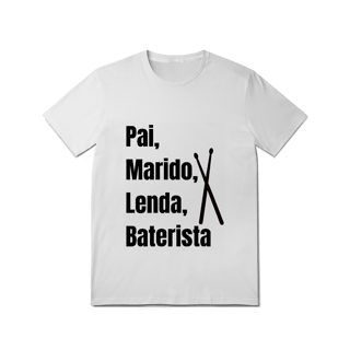 Nome do produto Camiseta Pai Baterista