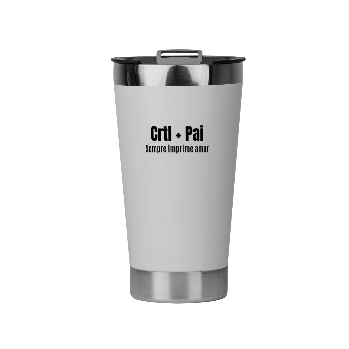 Nome do produto: Copo térmico Crtl Pai - Sempre Imprime Amor
