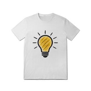 Camiseta Lâmpada inovadora