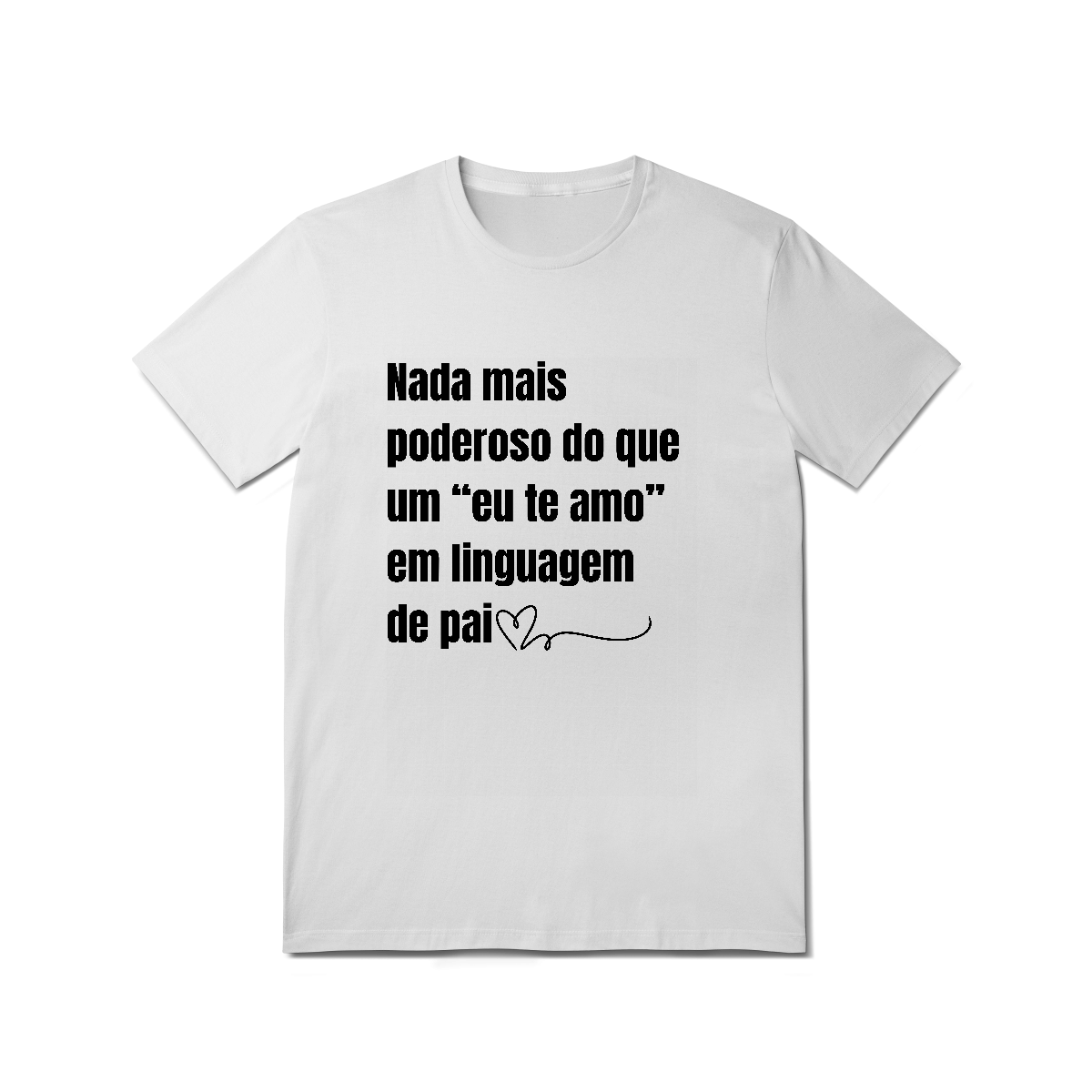 Nome do produto: Camiseta Linguagem de Pai