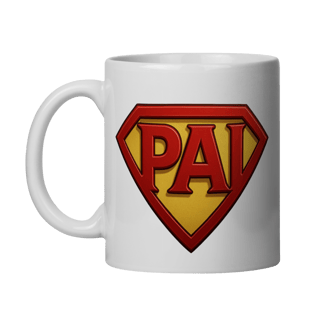 Caneca “PAI” – Estilo Super-Herói