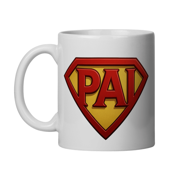 Caneca “PAI” – Estilo Super-Herói