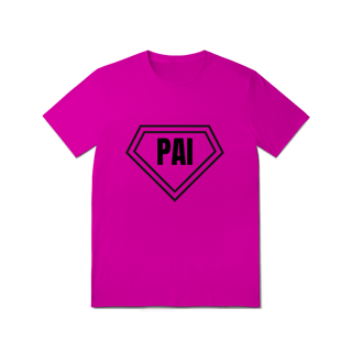 Nome do produto Camiseta PAI – O Super-Herói da Vida Real - cores claras