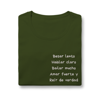 Nome do produto T-shirt feminina viva la vida escura