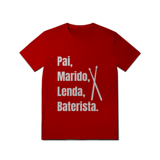 Nome do produto Camiseta Pai Baterista