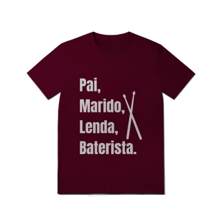 Nome do produto Camiseta Pai Baterista