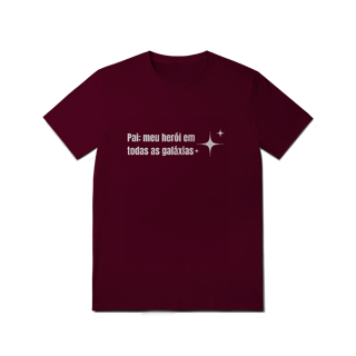 Nome do produto Camiseta Pai, Meu Herói em Todas as Galáxias