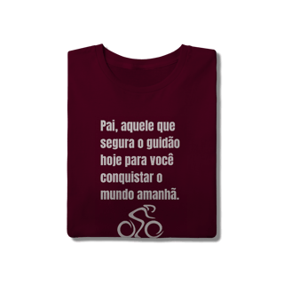 Nome do produto Camiseta Masculina para pais ciclistas