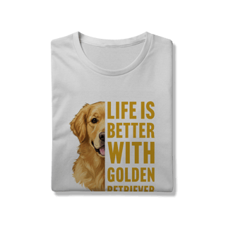 Nome do produto LIFE IS BETTER WITH GOLDEN RETRIEVER