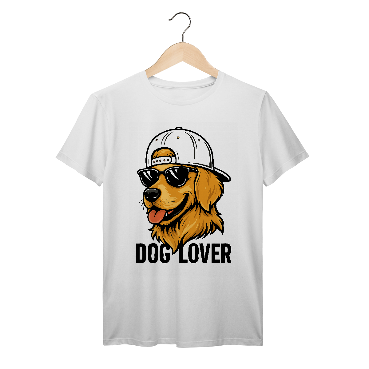 Nome do produto: Camiseta Doglover – Golden Retriever