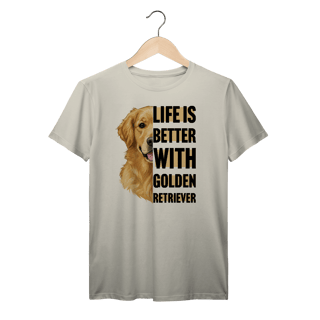 Nome do produto LIFE IS BETTER WITH GOLDEN RETRIEVER