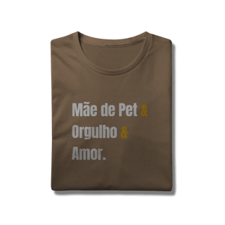 Nome do produto Mãe de Pet & Orgulho & Amor