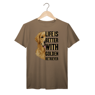 Nome do produto LIFE IS BETTER WITH GOLDEN RETRIEVER